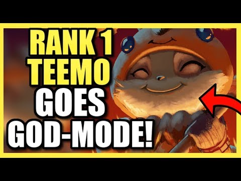 (HIGH ELO!) THE RANK 1 TEEMO JUNGLE "MANCO1" GOES ABSOLUTELY GOD-MODE AND CARRIES!