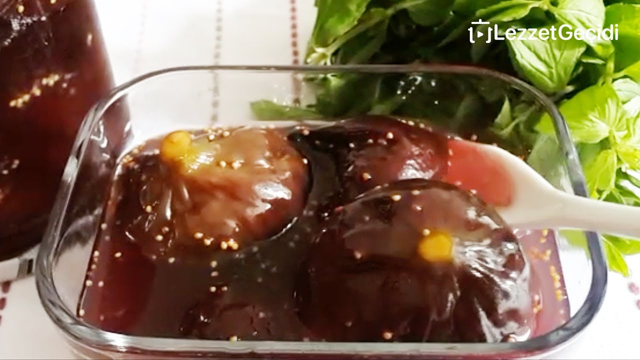 İncir Reçeli Yapımı – Sezonunda Kahvaltılık Tarifleri