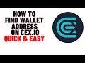 how to find wallet address on cex.io,how to find my wallet address on cex.io