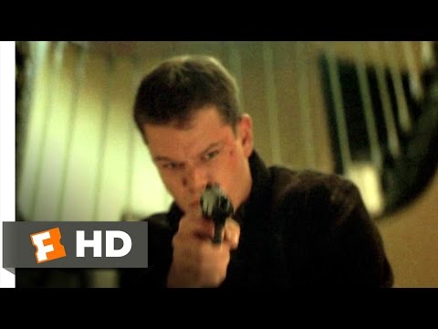 The Bourne Identity (10/10) Movie CLIP - Stairwell Plunge (2002) HD