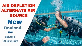 Air Depletion & Alternate Air Source | PADI Divemaster and IDC Skill Circuit