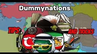 Dummynations Tips and Tricks #dummynation #tipsandtricks #politics #geopolitics