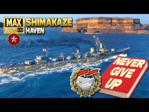 Shimakaze tells the story about "Never give up" - World of Warships