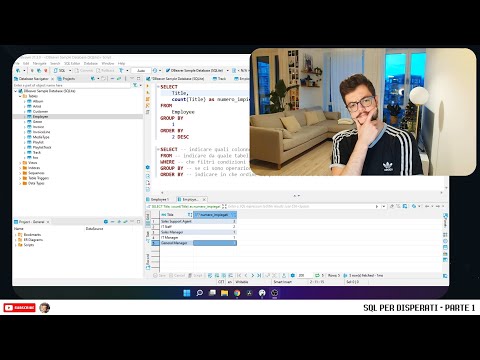 SQL tutorial per disperati - ITA - Parte 1