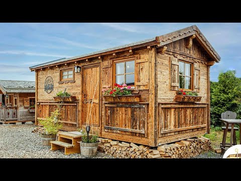 Amazing Charming Chalet Alm Hut Tiny House for Sale