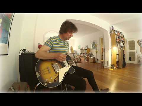 .... the beautiful sounds of a 1962 Vintage Kay K-672 Swingmaster with Barney Kessel Pickups