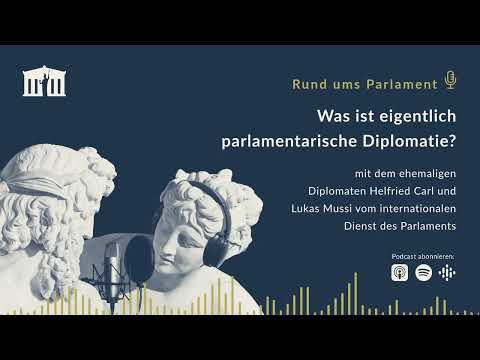 Was ist eigentlich parlamentarische Diplomatie? (Rund ums Parlament - Folge 27)