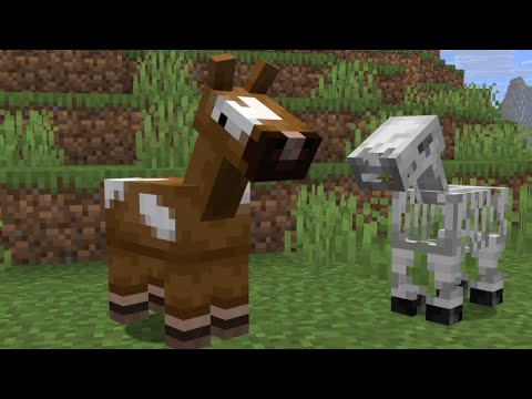 News in Minecraft 26.1 Snapshot 4 - Cute Baby Horses!
