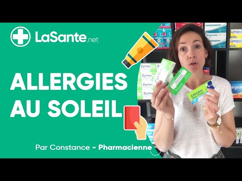 solution allergie au soleil