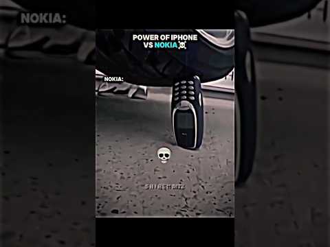Nokia 3310 vs iphone #nokia3310 #vs #iphone #trollface #shortsviral #shortfeed #shorts