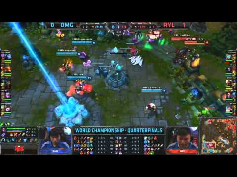 RYL vs OMG - Worlds 2013 Quarterfinals D2 Recap
