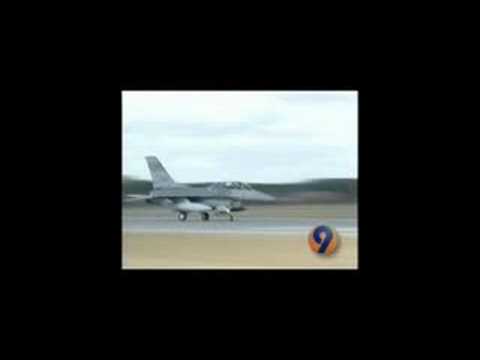 TV Reporter in an F-16 @ SCANG