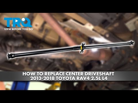 How to Replace Center Driveshaft 2013-2018 Toyota RAV4 2.5L L4