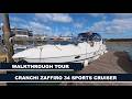 Cranchi Zaffiro 34 Full Walkthrough Yacht Boat Tour Stunning Upgraded Example On The Hamble