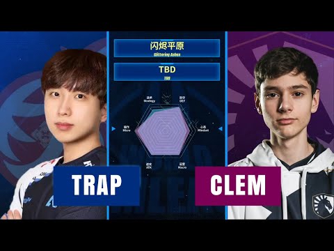 StarCraft 2 - TRAP vs CLEM! - World Team League 2021 Winter