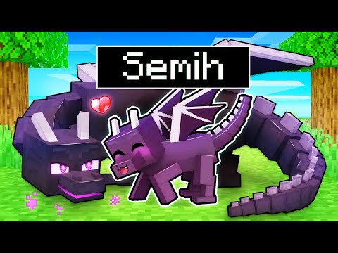 EJDERHALAR BENİ SAHİPLENDİ 😱 - Minecraft