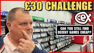 £30 CEX Challenge! Can You Still Find DECENT Games Cheap?