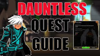 AQW Dauntless Quest Guide! | Build Malgor