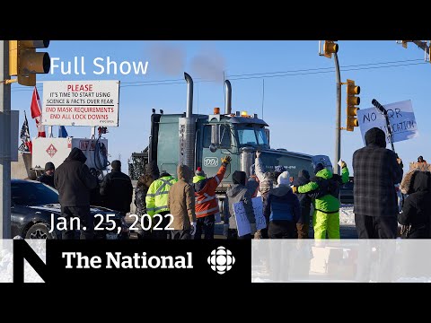 CBC News: The National | Protest convoy, Residential school discovery, Team Canada