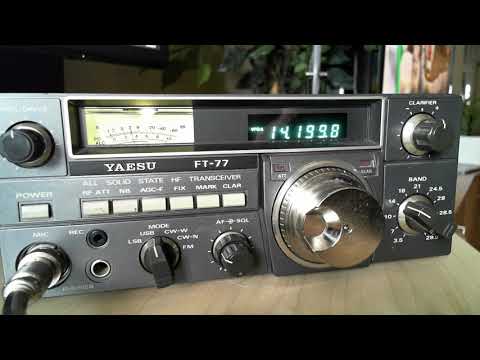 yaesu ft-77 testing