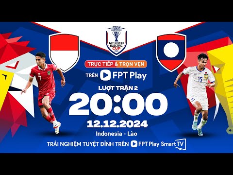 🔴Trực tiếp: Indonesia - Lào | ASEAN Mitsubishi Electric Cup™ 2024