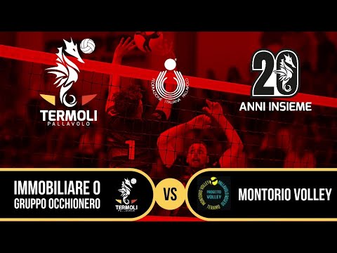 TERMOLI PALLAVOLO 3 - 0 MONTORIO VOLLEY Highlights
