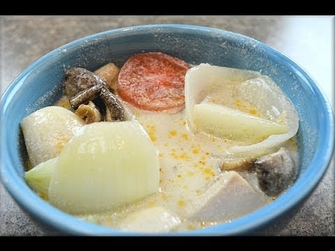 How to Make AUTHENTIC Tom Kha Gai Soup (Thai Coconut Chicken Soup) - COOKwithAPRIL