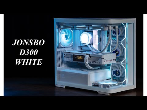 JONSBO D300 WHITE iGame 4090 Gaming Pc Build