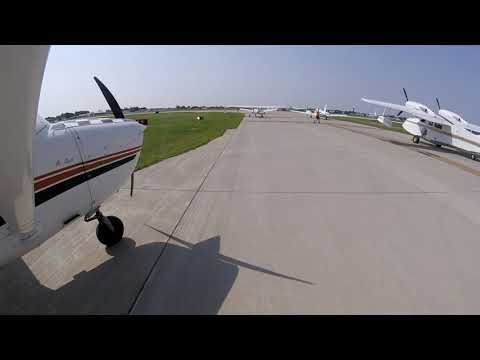 2019 Oshkosh AirVenture Departure From Runway 27 with ATC Audio