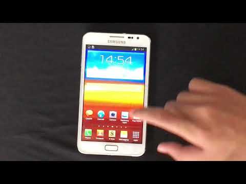 How install custom rom Lineage OS 16(Android 9) without PC from stock rom on Samsung Note 1 GT-N7000