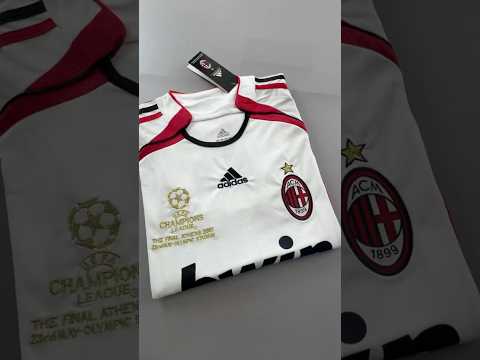 #football 2006/2007 AC Milan Away White Fan Edition No. 22 Kaka Retro Jersey #soccer #jersey