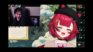 たかやスペシャルの配信を見て爆笑する猫汰つな 【ぶいすぽ/猫汰つな/たかやスペシャル】