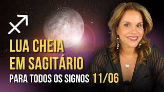 LUA CHEIA EM SAGITÁRIO POR ASCENDENTE E SIGNO SOLAR | MÁRCIA FERVIENZA