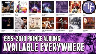 Prince Albums from 1995-2010 Available Everywhere