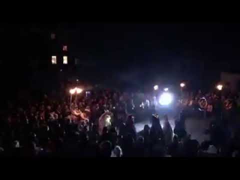 Lila Lily's Ancestor Chant at All Hallows Dark Gathering Boscastle 2018