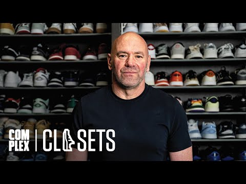 Dana White Shows Off $100k-A-Year Sneaker Collection And Rare Travis Scott Customs: Complex Closets