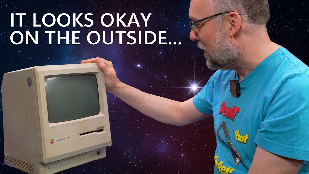 It looks okay on the outside, but it's rotten on the inside. (Macintosh Plus)
