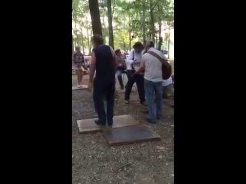 Rockdale Ridgerunners Jamming at Summertown Bluegrass Reunion