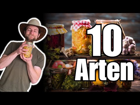 Die Ernte haltbar machen (10 Möglichkeiten erklärt) 🔥