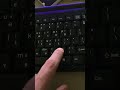 How to press 'DOT' key on keyboard. #shorts #trending #asmr