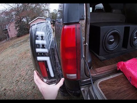 The Tahoe Gets New Tail Lights!