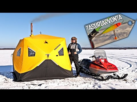 KAMIINATELTASSA PILKINTÄÄ -21°C PAKKASESSA - ARVOTAAN KEVENNETTY TASAPAINOPILKKI