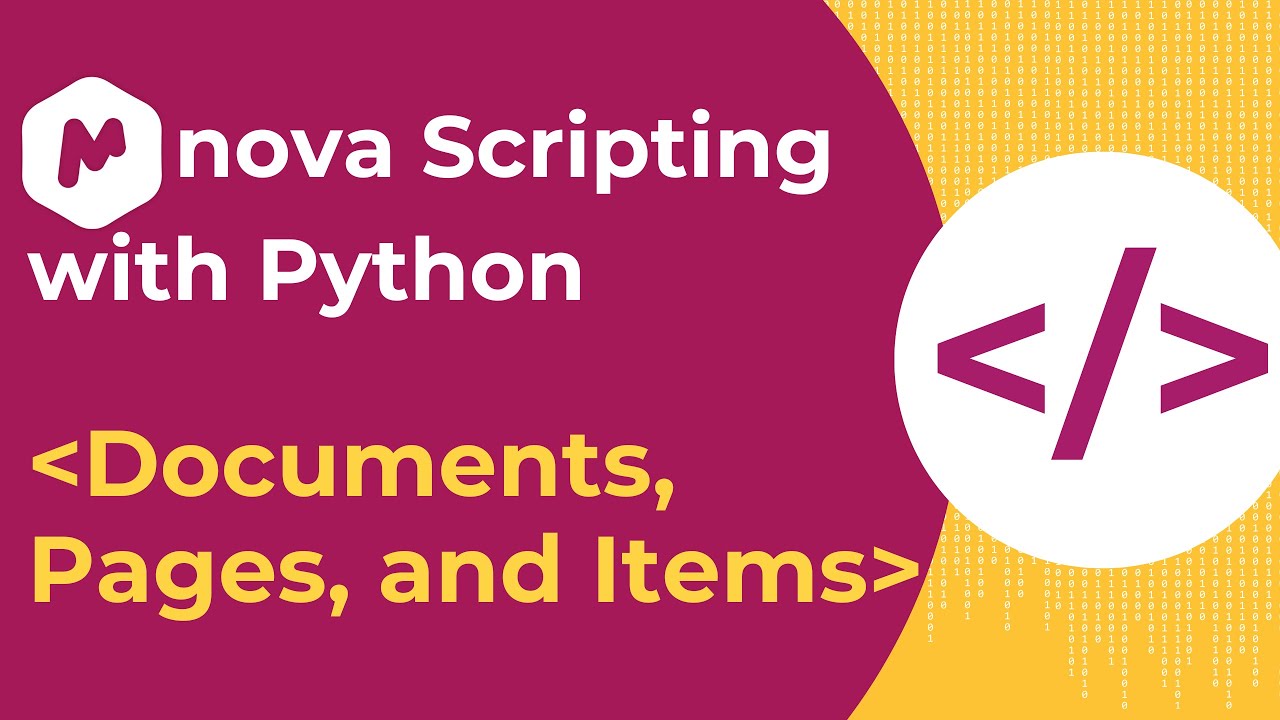 Mnova Scripting with Python Ep. 7: Documents, Pages, and Items