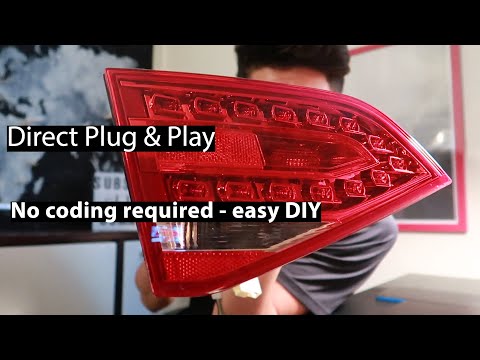 Unboxing and Installing DEPO LED taillights on my Audi A4 B8