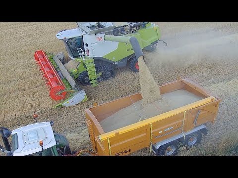 HARVEST 2018! The COMBINE IS ROLLING!