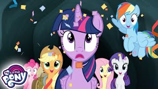 Download lagu My Little Pony Bahasa Indonesia 🦄 Hari Pertukaran Pedagang Pelangi | Musim 4 | Episode Penuh mp3