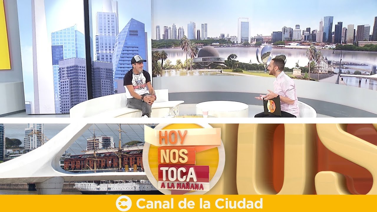 Conversación y café con "El Mono" de Kapanga en Hoy nos toca a la Mañana