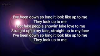 Fake Love - Drake (lyrics)