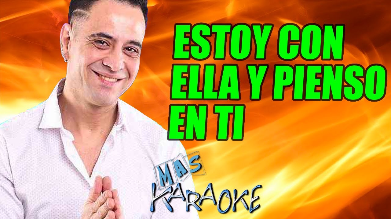 Estoy con ella y pienso en ti