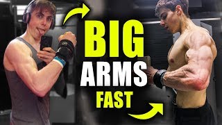 How to Get Bigger Arms *FAST* (Scientific Arm Workout)